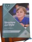 IEW Structure and Style for Students Year 1 Level A Teacher's Manual Pudewa