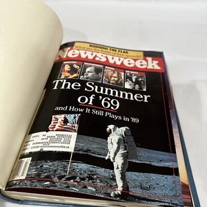 1989 July-Sept Newsweek Magazine, Bound Vol. #114 Summer/69, Leona Helmsley BM41 - Picture 1 of 9