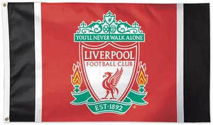 Liverpool FC Classic Team Crest 3'x5' Man Cave 3x5 Official Soccer Banner FLAG - Picture 1 of 6