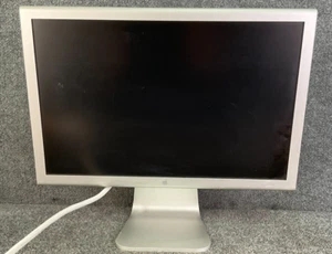 Apple A1081 20 Inches Cinema HD Display Widescreen LCD Monitor In Silver - Picture 1 of 20