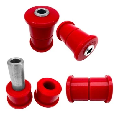 4x Kit de bujes de poliuretano de resorte de hoja trasero Toyota Tacoma (00-04) Foto 1 de 4