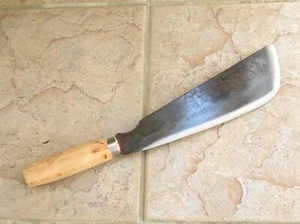 Crude - 9 Inch Curved Blade Chinese Cleaver, Light and Sharp ! - Picture 1 of 5