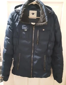 Womens Insulated Ski Coat Sport Sz 12 Style 11050 Navy Obermeyer SMOKE FREE HOME - Picture 1 of 24
