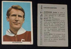 ***FOOTBALL CHAMPIONS E.D.I. (EDI) 1961/62*** GERMAN - MANTOVA - Picture 1 of 1