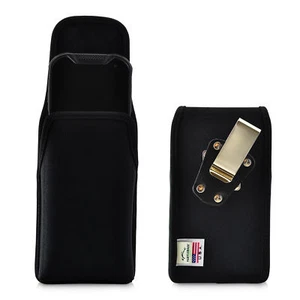 Funda vertical para cinturón Kyocera DuraForce PRO 2 (6910 6900) bolsa de nailon clip - Imagen 1 de 11