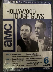 Hollywood Tough Guys DVD Humphrey Bogart, George Raft, James Cagney, 6 Movies - Picture 1 of 1