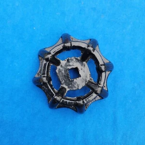 Hand-wheel: Cast Iron Fire Gate-valve; 8-Spokes, Offset, Dished, 3/8" dr. - used - Picture 1 of 6