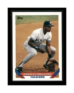 1993 Topps Inaugural Florida Marlins Hensley Meulens #549 Yankees /10000 - Picture 1 of 2