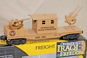 K-Line K661-8018 Operation Iraqi Freedom Security Rail Car - Picture 1 of 10