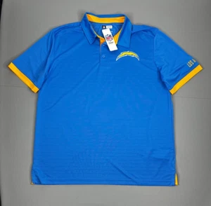 NFL Team Apparel Los Angeles Chargers Polo Shirt Mens XL New - Picture 1 of 12