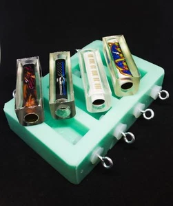 HOBBY-CAST 4 KAVITÄTEN SILIKON ROHLING GIESSFORM SIERRA / BOLT ACTION SERIE PKM - Bild 1 von 2