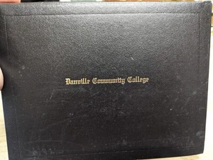 Danville Community College Diploma Ordner Diploma Folio - Bild 1 von 3