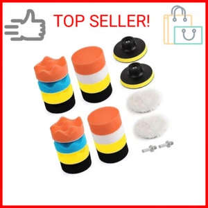 22 Pcs Polishing Pads Kit,3 Inch Sponge Buffing Pads,Buffer for Car Detailing, P - Picture 1 of 2