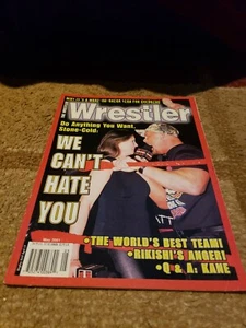 Revista Steve Austin/Stephanie MCMAHON The Wrestler Wrestling mayo 2001 GOLDBERG - Imagen 1 de 9