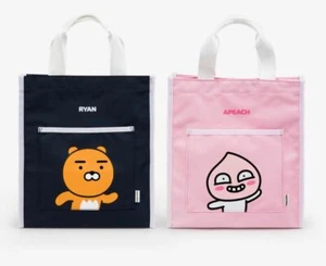 Kakao Friends Ryan Apeach Kids Girls Boys Tote Bag Cute Design Bag - Picture 1 of 8