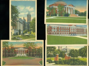 5 POSTCARDS - SYRACUSE UNIVERSITY - Picture 1 of 1