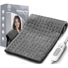 Heating Pad For Back & Cramps Relief,Electric Heat Pad Fast Heat , 12In X 24 In