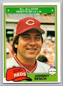 1981 O-PEE-CHEE JOHNNY BENCH CINCINNATI REDS #286 - Picture 1 of 2