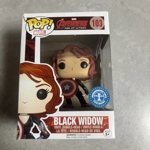 Funko Pop! Marvel Avengers Age Of Ultron #103 Black Widow Underground Toys Excl - Foto 1 di 8