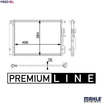 CONDENSER AIR CONDITIONING AC 62 000P FOR HYUNDAI TUCSON/III/SUV KIA 1.7L 4cyl - Image 1 of 4