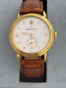 Maurice Lacroix Masterpiece reloj para hombres acero chapado en oro edición limitada - Imagen 1 de 16