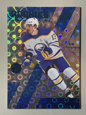 Lukas Rousek Rookie 2023-24 Upper Deck SPx Radiance /100 RC SP Sabres #189 - Image 1 of 2