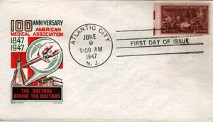 Cachet Craft Boll Color 949 AMA Doctors Behind Doctors Hand Cancel Single - Picture 1 of 1