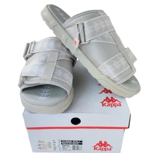 Kappa 222 Banda Mitel 1 Slides 12 White/Off-White Unisex Neu im Karton - Bild 1 von 8