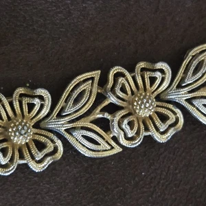 Pulsera Flor Lisner Vintage. - Imagen 1 de 3