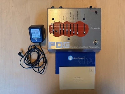 Electro Harmonix Big Box Pog Effects Pedal W/Box Original Manual - Image 1 of 4