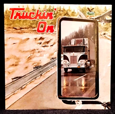(NEW)  TRUCKIN' ON  (GEORGE JONES, ETC. / RARE VINYL / 1ST RL-1979) - Image 1 of 4
