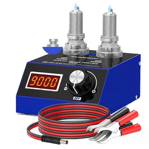 Digital Spark Plug Tester 12V Engine Ignition Coil Tester 500-9000RPM Adjustable - Picture 1 of 19