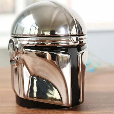The Mandalorian Tassen Star Wars Kreativbecher galvanisiert Keramik Kaffeetasse - Bild 1 von 4