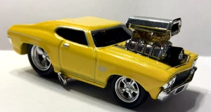 MUSCLE MACHINES  1969 CHEVY CHEVELLE SS  396  1/64 -  69 CHEVY - YELLOW  - Picture 1 of 6