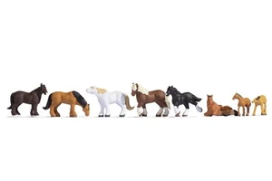NOCH 36762 pista N figuras caballos de sangre fría - Imagen 1 de 1