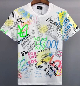 PREPPY DSQUARED2 HERREN  OVERSIZE T - SHIRT IN VERPACKUNG  SUMMER White TOMBOY/* - Bild 1 von 2