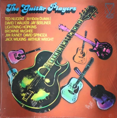 THE GUITAR PLAYERS Various - NEW SEALED 1974 LP Lightning Hopkins Ted Nugent - Image 1 of 2