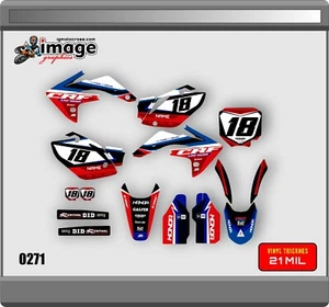 Kit de gráficos Honda Crf150 R 2007-2022 alta calidad - Imagen 1 de 1