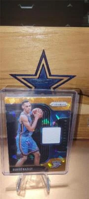 Darius Bazley 2019 Panini Prizm Sensational Swatches Jersey Orange Ice Rookie RC - Image 1 of 2