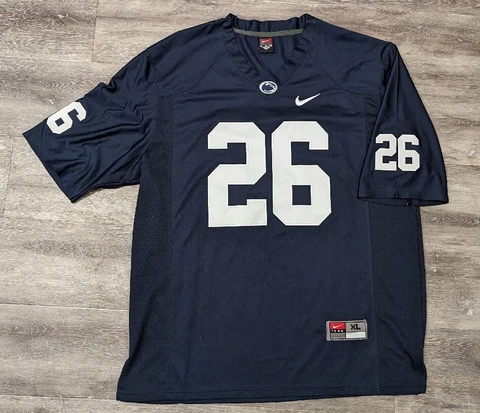 Penn State Nittany Lions Saquon Barkley #26 Football College-NCAA Nike Jersey XL Cover