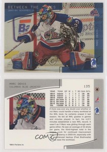 2003 ITG Be A Player Memorabilia Sapphire All-Star Game Gold 1/1 Marc Denis #135