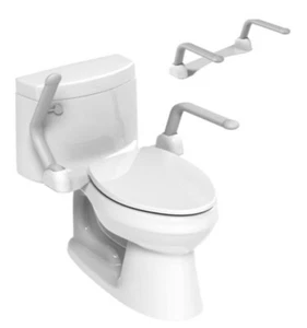 WC Sicherheitsgitter klappbar robust (280#) Armlehne Handlauf ältere Schwangere - Bild 1 von 3