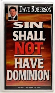 Sin Shall NOT Have Dominion Dave Roberson 3 Cassette Tape Series Christian Teach - Bild 1 von 2