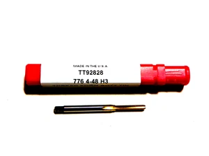 1pc) 4-48 H3 THREAD ROLL FORM PLUG TAP TIN COATED TITAN USA TT92828   TT72 - Picture 1 of 4