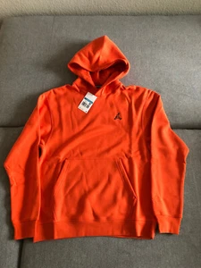 100% Original Nike Air Jordan Essentials Fleece Hoody Hoodie Gr. M Orange NEU - Bild 1 von 2