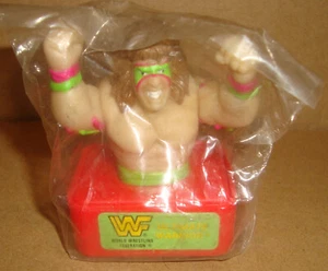 WWF WORLD WRESTLING FEDERATION ACTION SUPERSTAR STAMPERS ULTIMATE WARRIOR - Bild 1 von 3