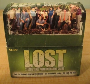 Inkworks Lost 2006 temporada 3 caja de tarjetas coleccionables premium vacía coleccionable - Imagen 1 de 7