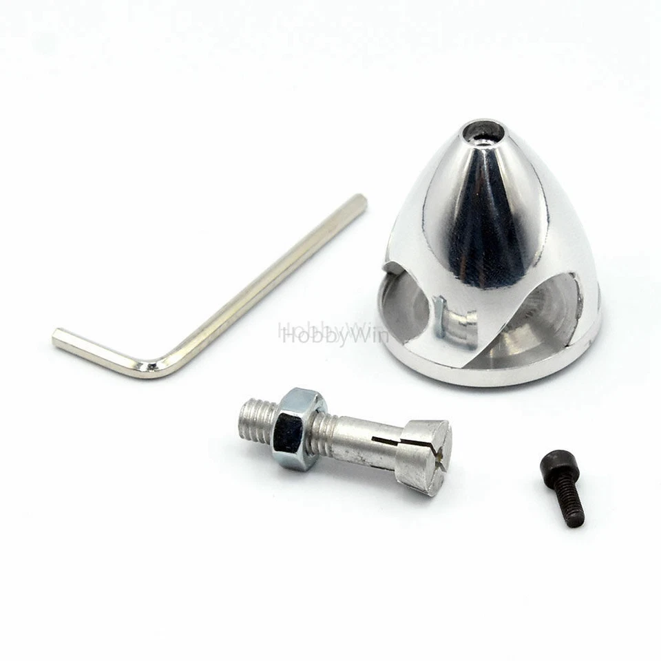 4 Slot 32mm /1.25in Aluminum Spinner for 3.17mm shaft motor RC Model Airplane - Image 1 of 4