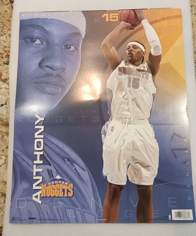 Carmelo Anthony Poster   NBA   20'' X 16"   NBA Print Poster    ( 2005 ) Cover