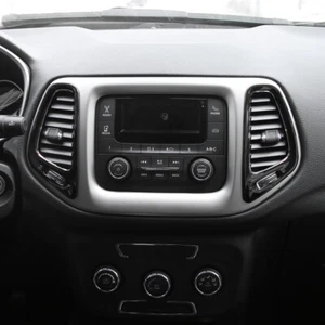 Console air vent cover for Jeep Compass 2017-2020 Interior Accessories ABS - Picture 1 of 4